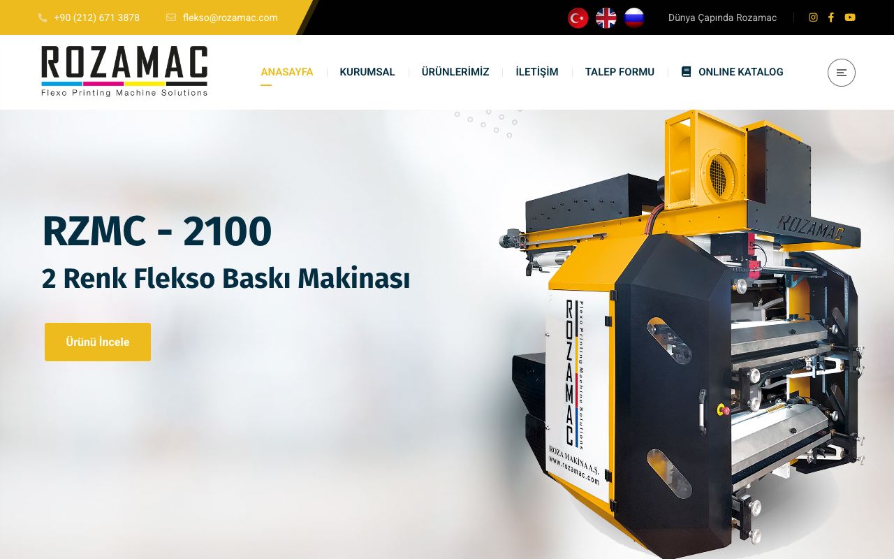 Roza Makina A.Ş. / Rozamac