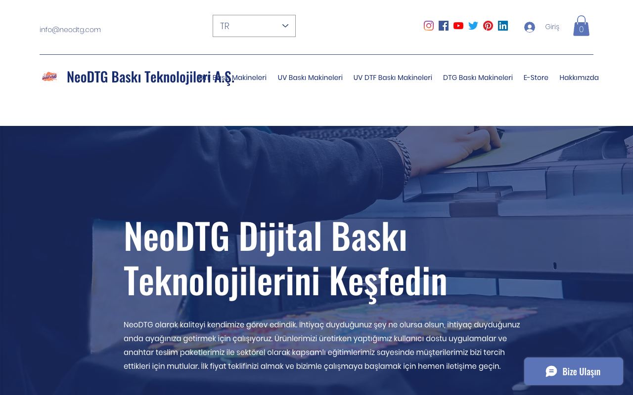 NeoDTG Baskı Teknolojileri San. ve Tic. A.Ş.