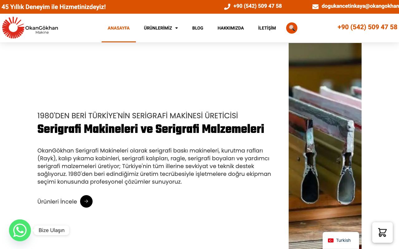 OkanGökhan Serigrafi Makineleri