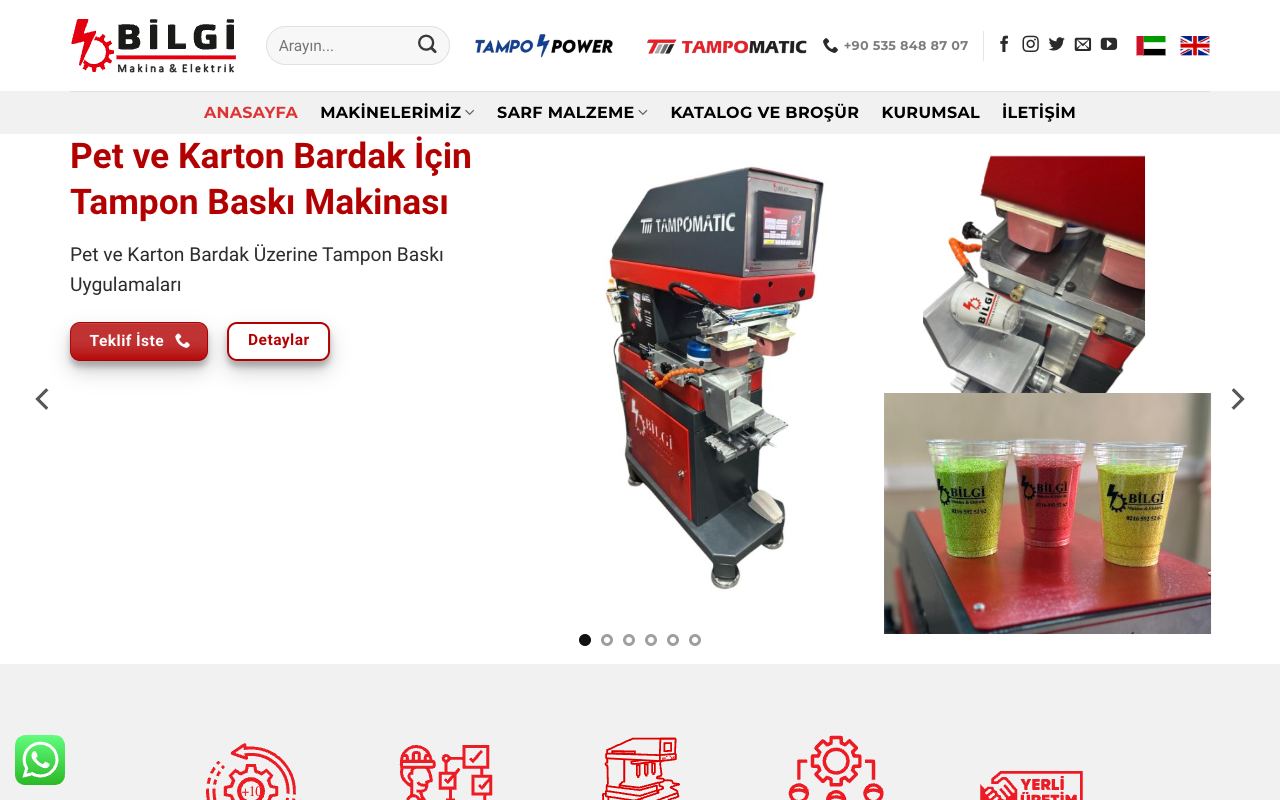 Bilgi Makina Elektrik / Tampomatic