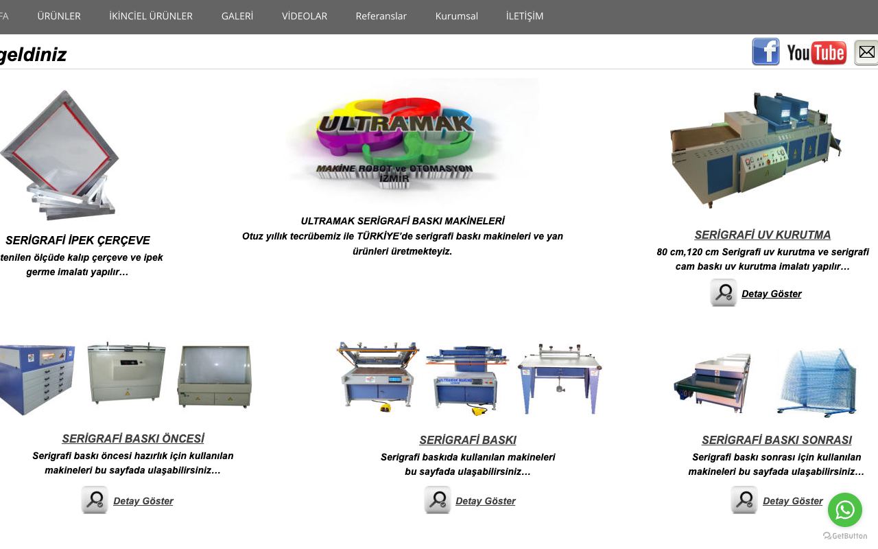 Ultramak Makine Otomasyon Robot