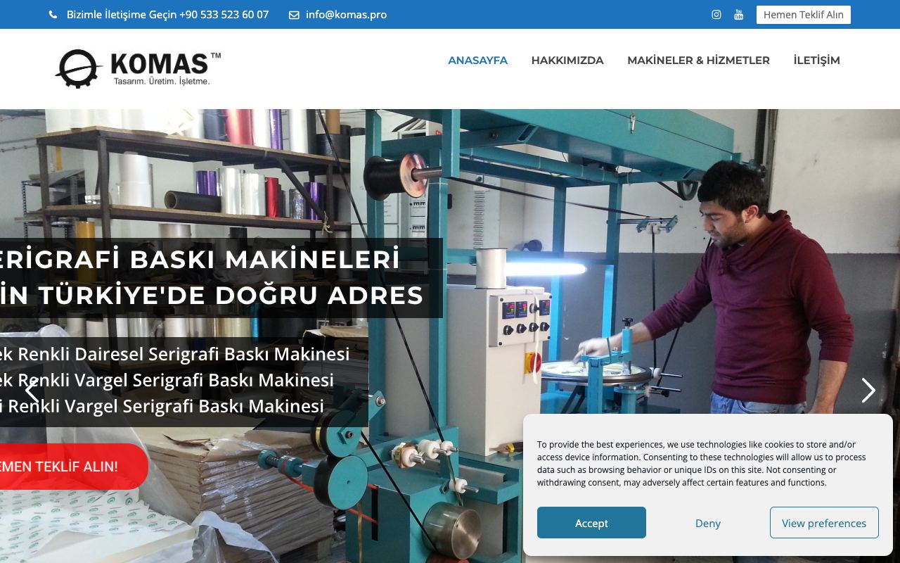 Komas Makine Ltd.