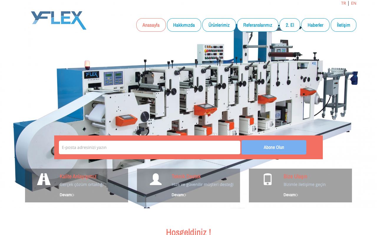 Yaman Baskı Makinaları Sanayi ve Ticaret Ltd. Şti. / YFLEX
