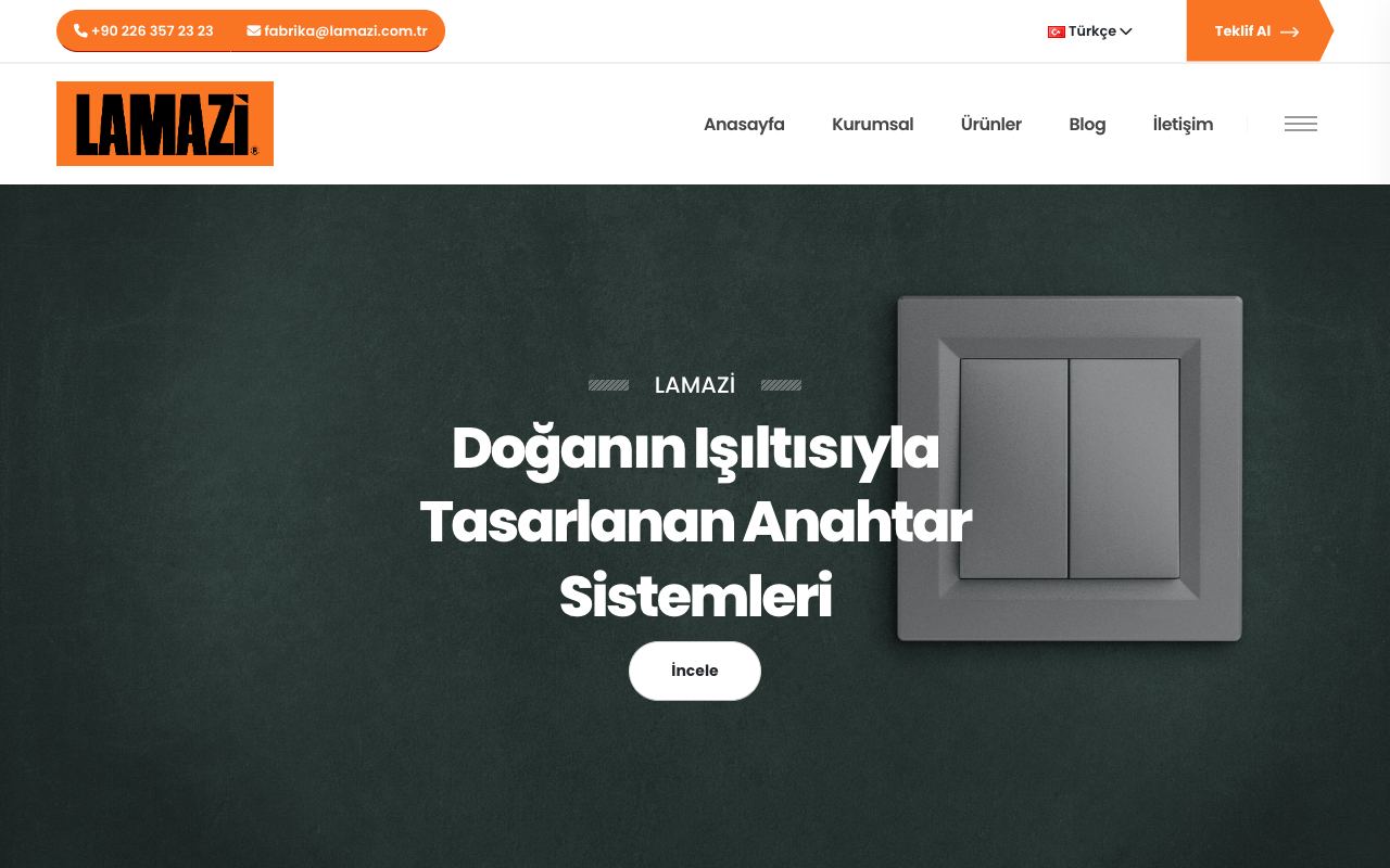 LAMAZİ Ahşap Elektrik Aydınlatma İnş. San. Ltd. Şti.