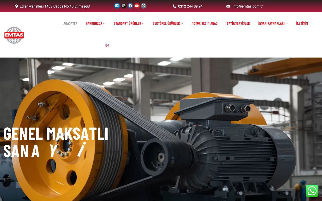 EMTAŞ Elektrik Makinaları Sanayi ve Ticaret A.Ş.
