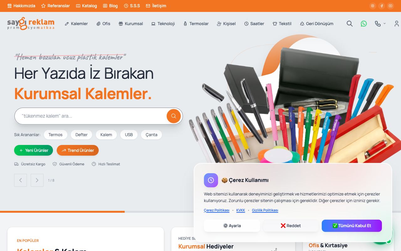 Saygı Reklam Matbaa ve Promosyon Hizmetleri / Saypen