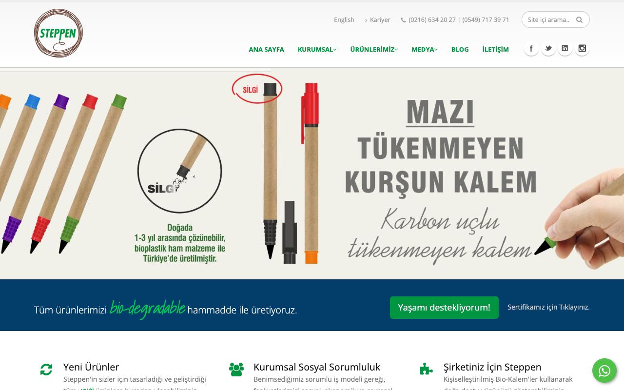 STEP Yazım Gereçleri ve Kalıp San. Tic. Ltd. Şti. / Steppen