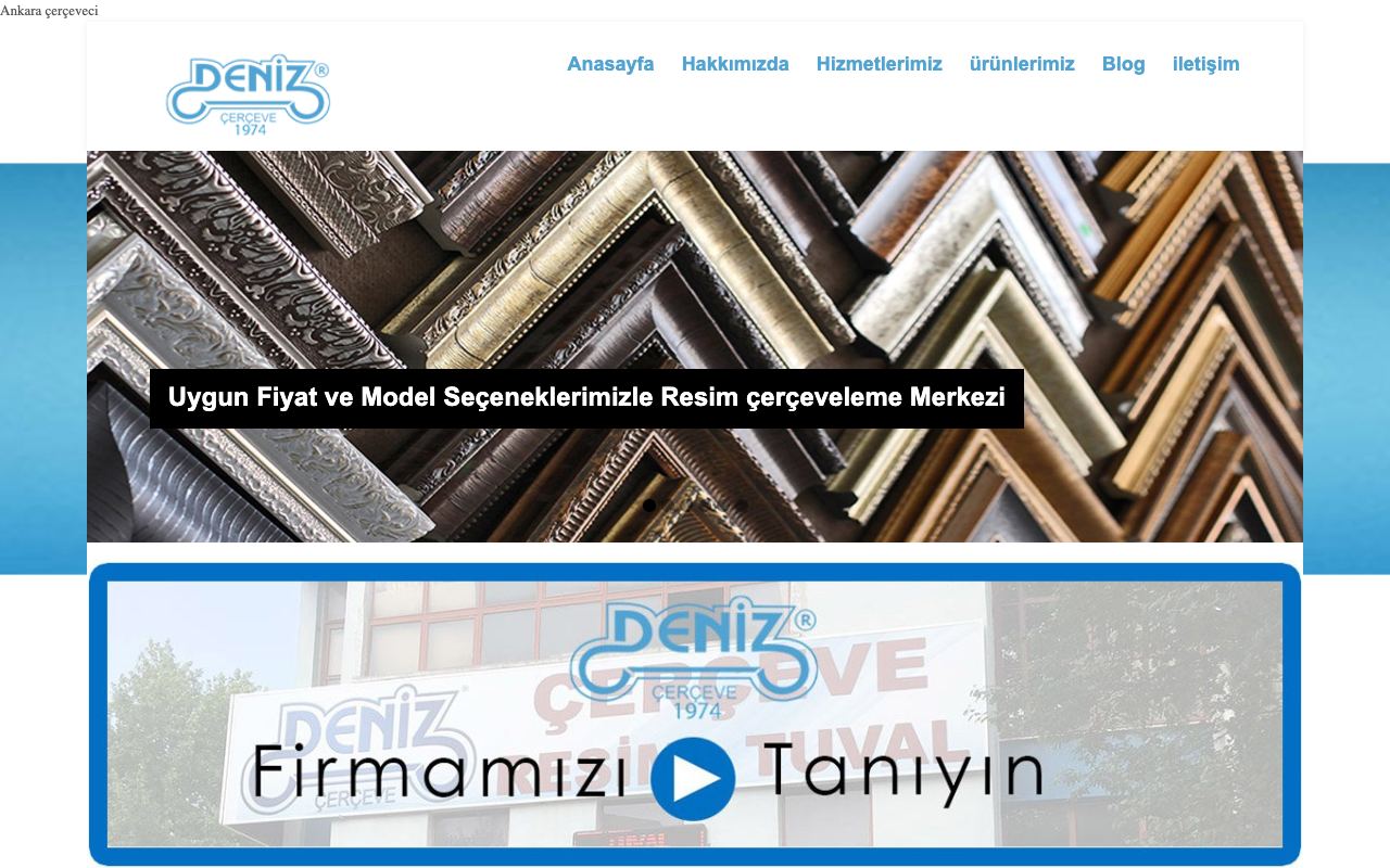 Deniz Çerçeve Tuval Sanayi