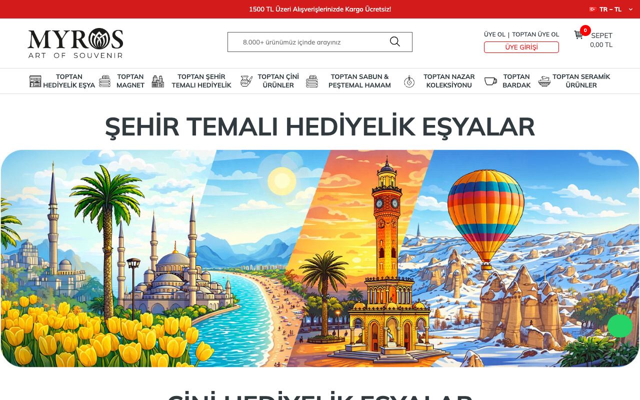 Demre Tarım Turizm Tekstil Gıda İnşaat Kuyumculuk Bilişim Emlak İthalat İhracat Sanayi ve Ticaret Ltd. Şti. / Myros