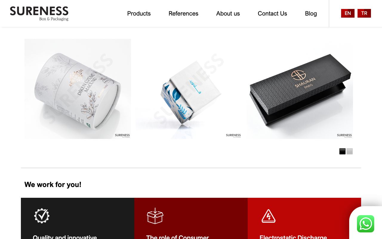 Sureness Box & Packaging