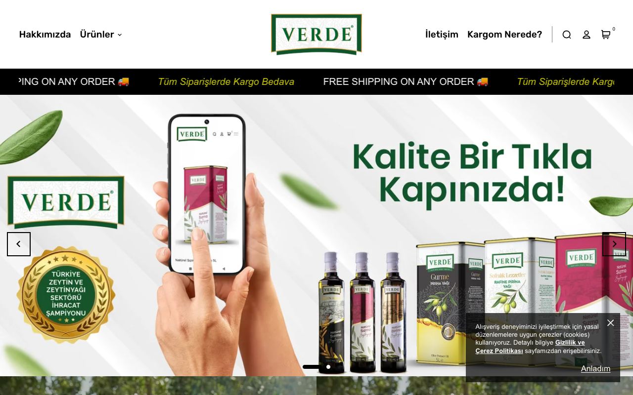Verde Yağ Besin Maddeleri San. ve Tic. A.Ş.