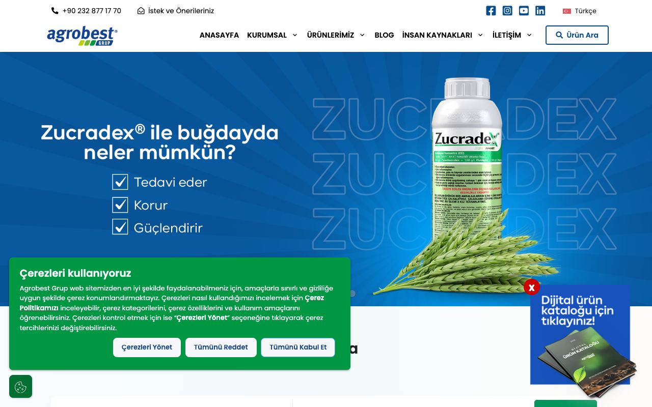 Agrobest Grup Tarım İlaçları Tohumculuk İmalat İthalat İhracat San. ve Tic. A.Ş.