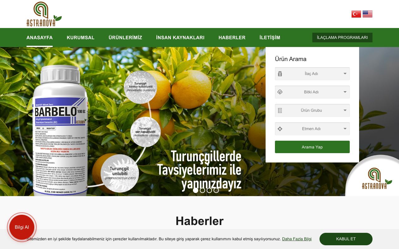 Astranova Tarım Ticaret ve Sanayi A.Ş.