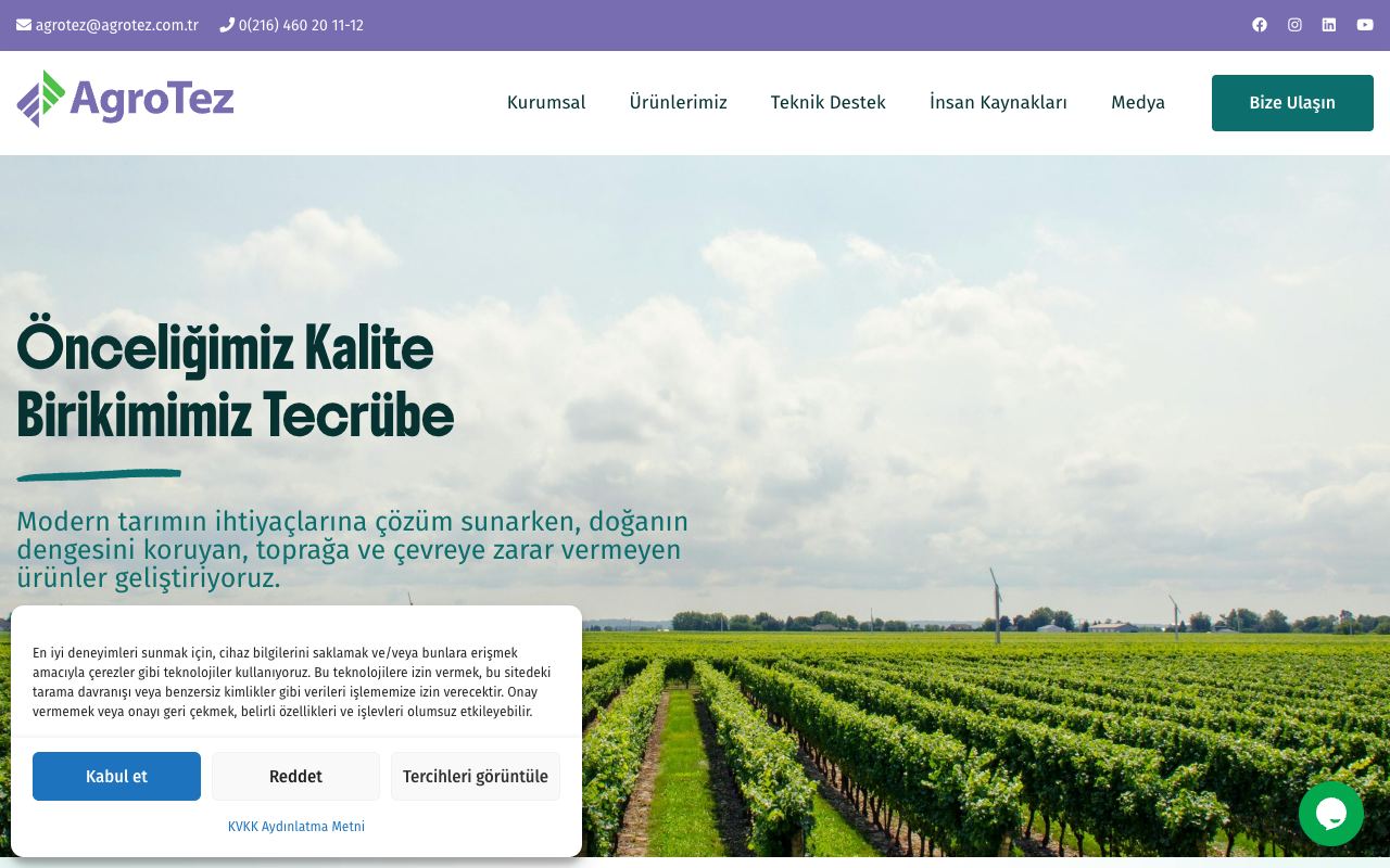 Agrotez Tarım Sanayi ve Ticaret A.Ş.