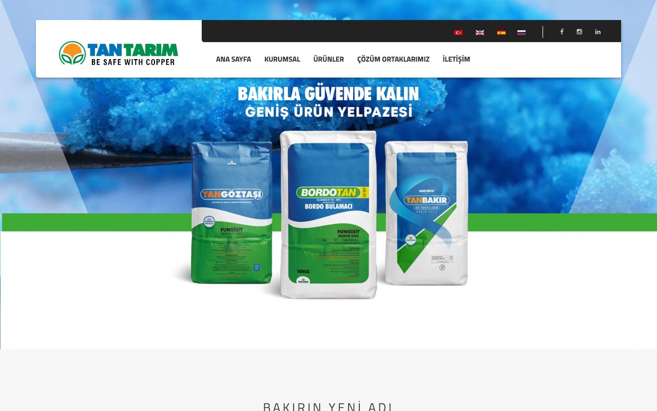 Tan Tarım Ziraat İlaçları San. ve Tic. A.Ş.