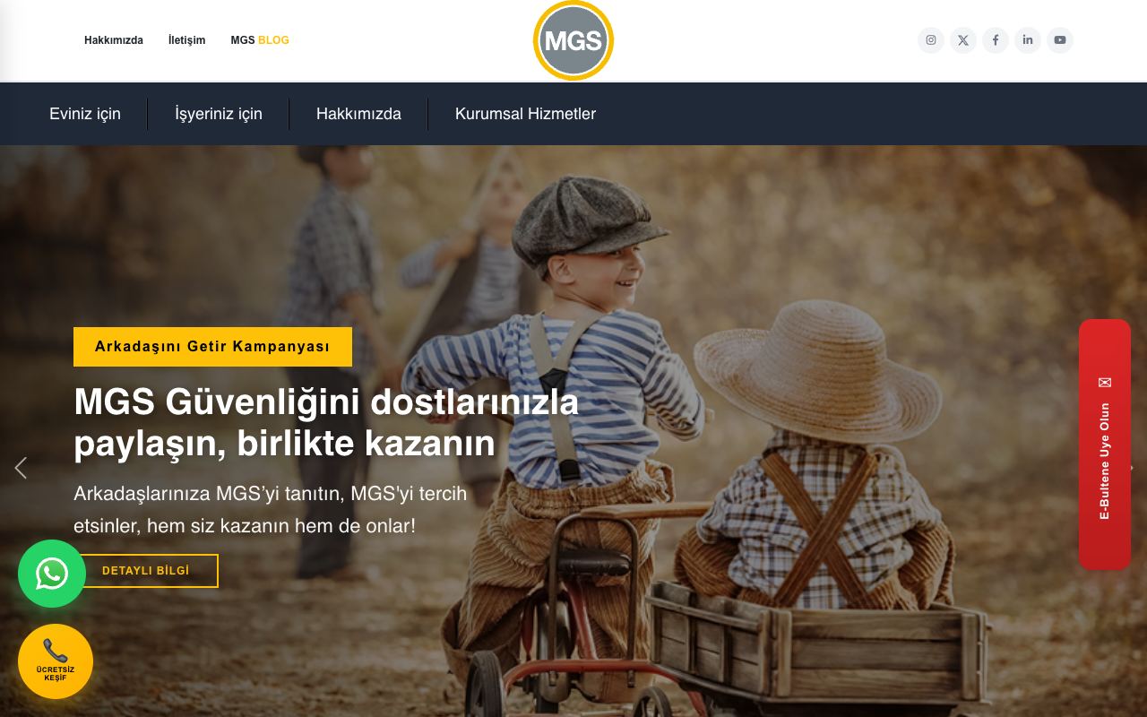 MGS Güvenlik / Merkezi Güvenlik Sistemleri