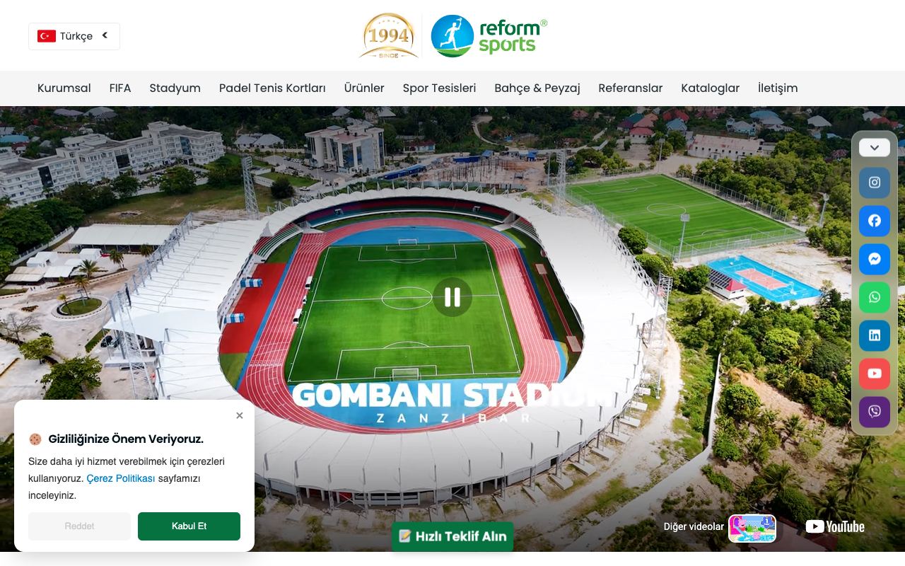 Reform Spor Sistemleri San. ve Tic. A.Ş.