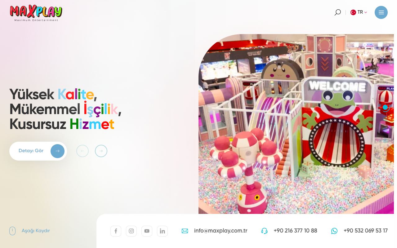 MaxPlay Oyun Ekipmanları