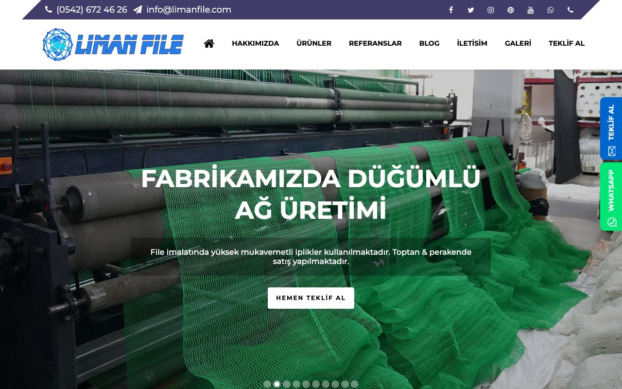 Liman File / Limanağ Balıkçılık Malz. San. ve Tic. Ltd. Şti.