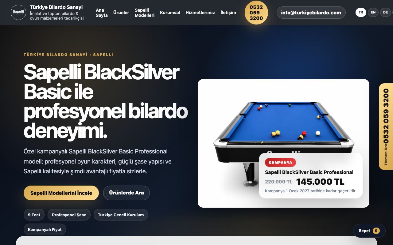 Türkiye Bilardo Sanayi