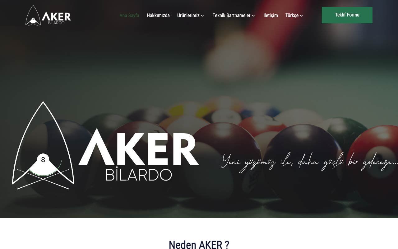 Aker Bilardo San. Tic. Ltd. Şti.
