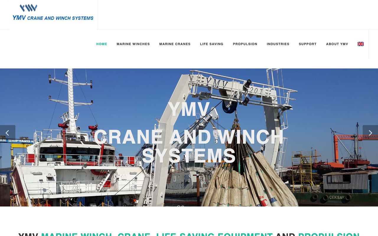 YMV Crane and Winch Systems