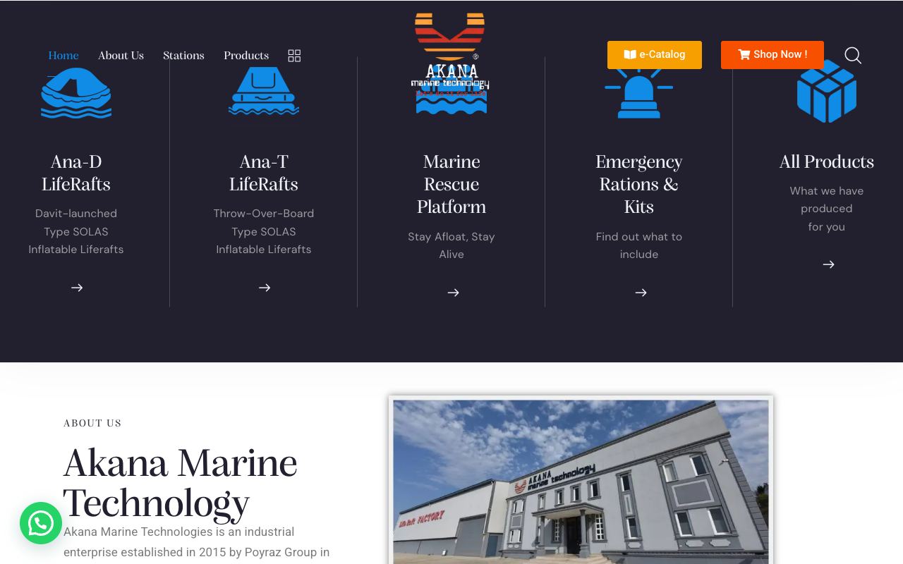 Akana Deniz Teknolojileri Sanayi ve Ticaret Ltd. Şti. / Akana Marine Technology
