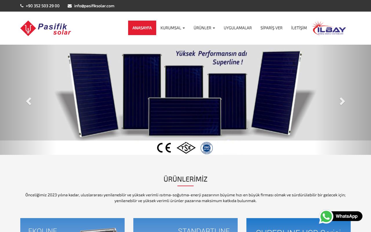 Pasifik Solar / İlbay Güneş Enerji Sistemleri