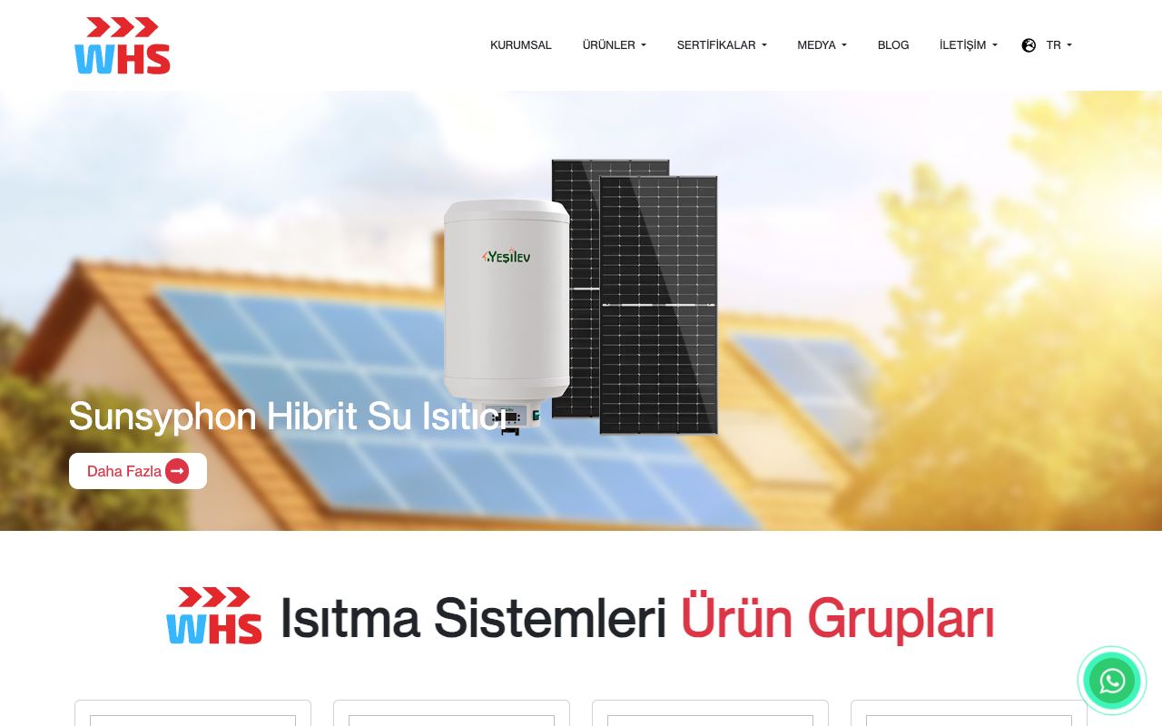 WHS Isı Teknolojileri / Ouraset / Yeşilev