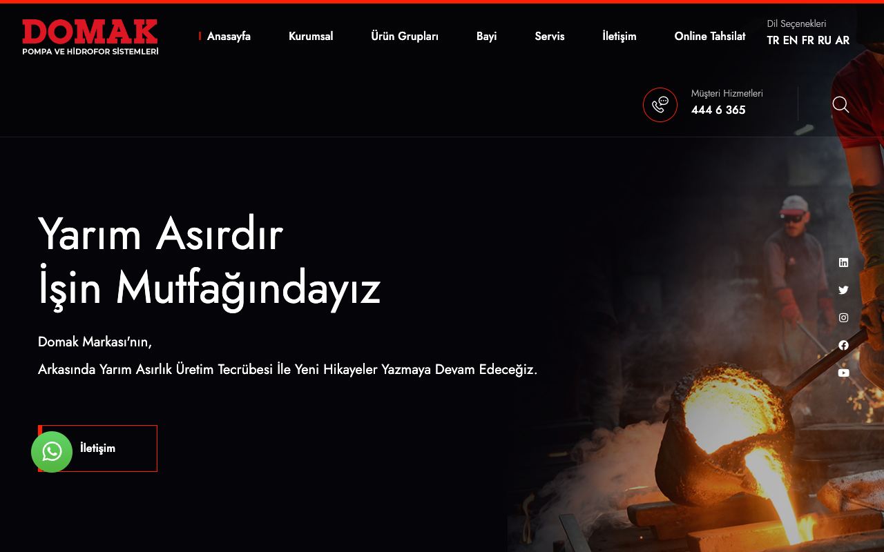 DOMAK Pompa ve Mak. San. A.Ş.