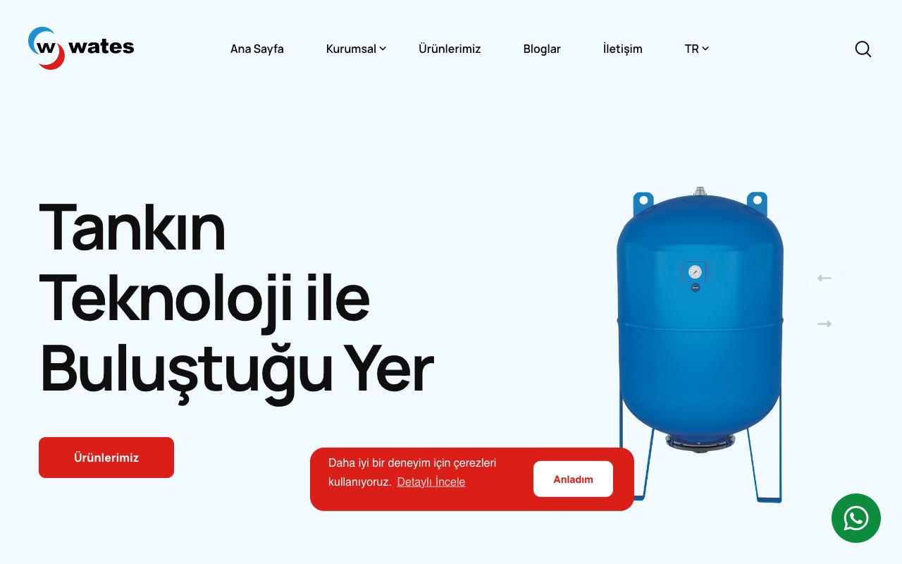 İstanbul Genleşme ve Hidrofor Tankları Mak. San. ve Tic. A.Ş. / WATES