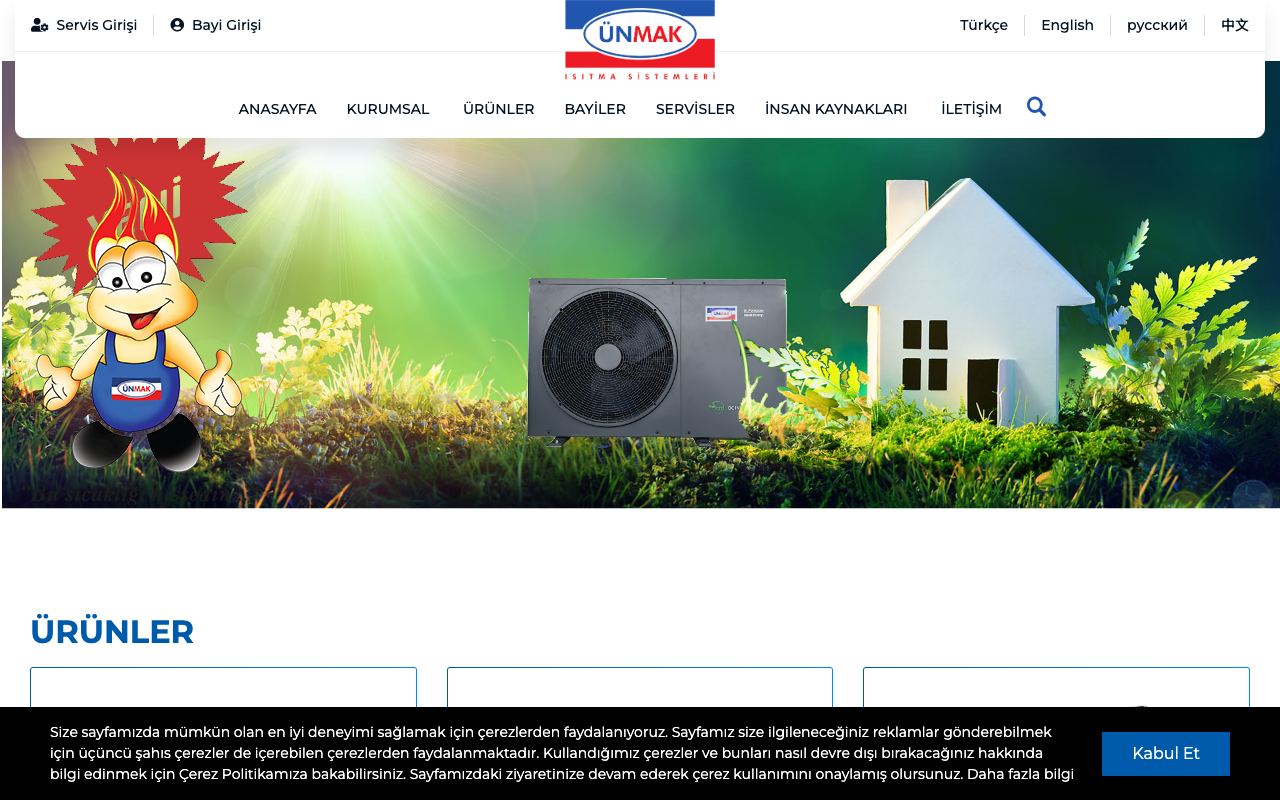 ÜNMAK Isıtma Sistemleri Makina Sanayi ve Ticaret A.Ş.