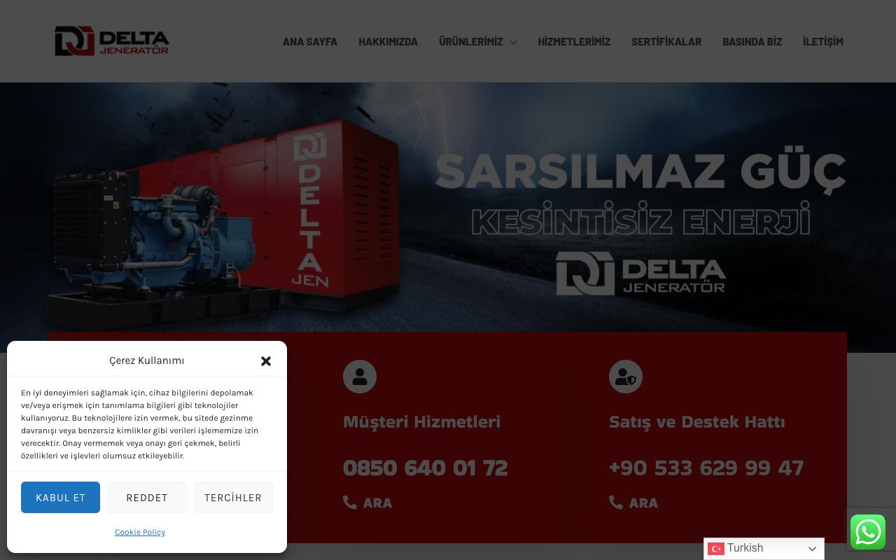 Delta Genset Makine A.Ş. / Delta Jeneratör
