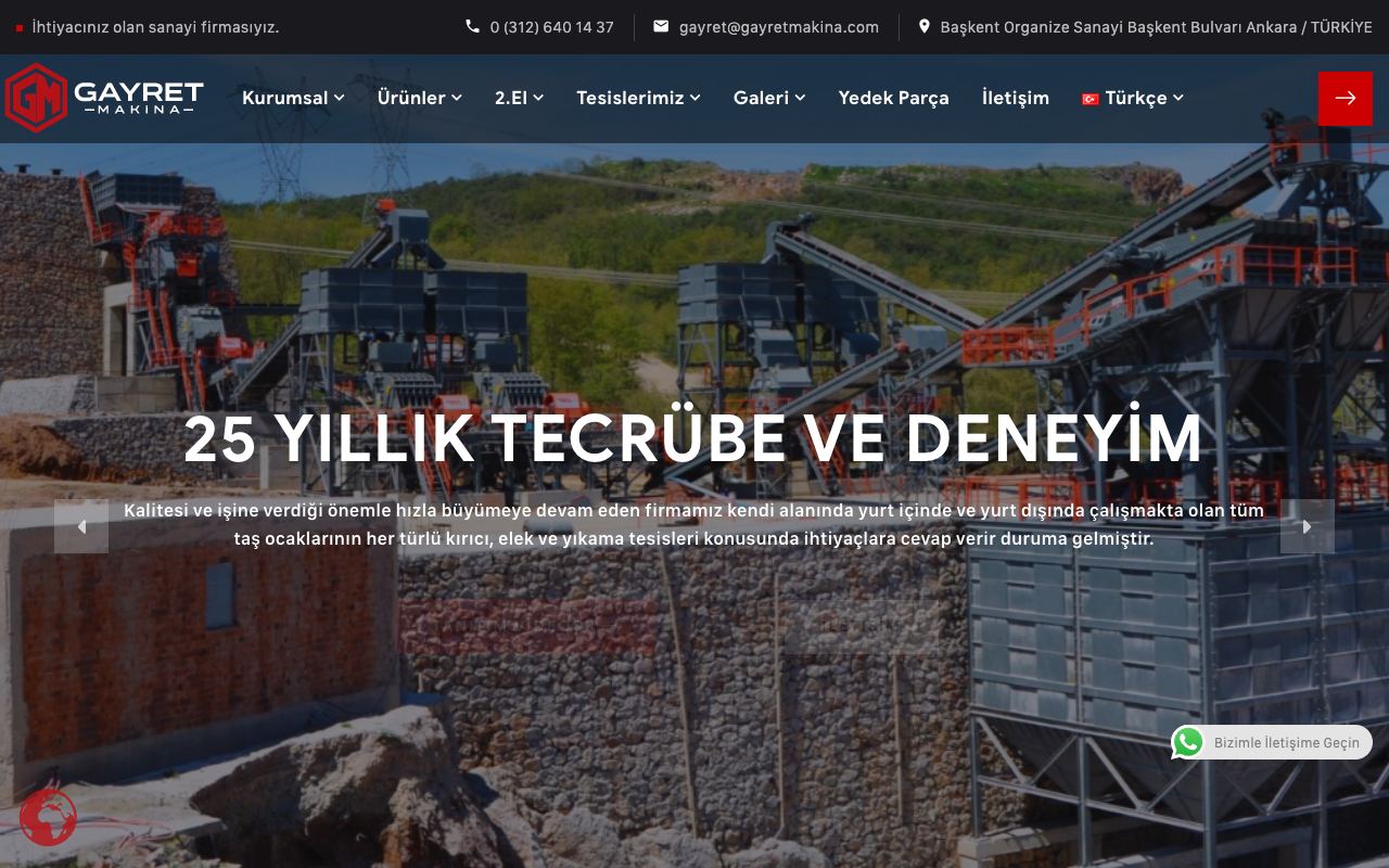 Gayret Makina Sanayi ve Ticaret Ltd. Şti.