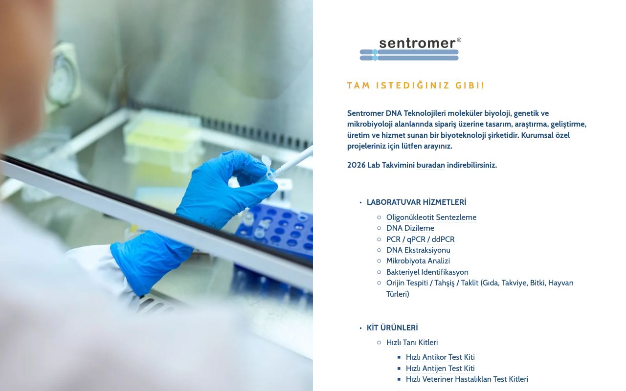 Sentromer DNA Teknolojileri A.Ş.