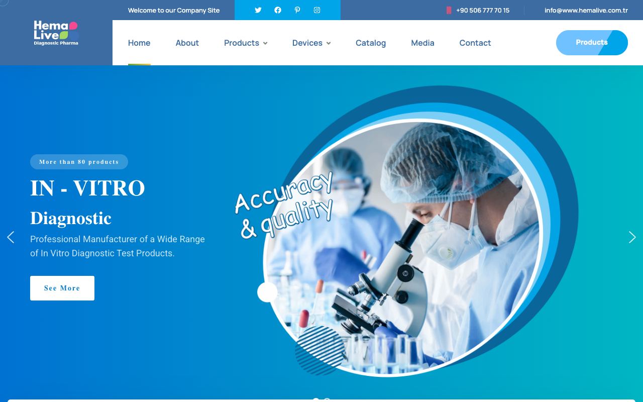 HemaLive Diagnostic Pharma Medikal ve İlaç Sanayi Ticaret Ltd. Şti.
