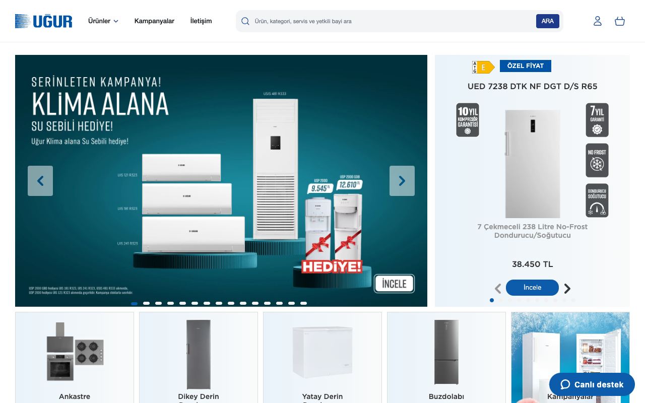 Uğur Soğutma Makinaları Sanayi ve Ticaret A.Ş.