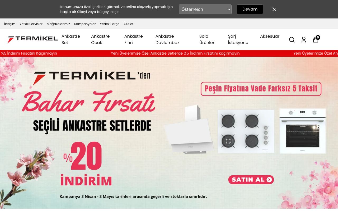 Termikel Beyaz Eşya ve Elektronik San. Tic. A.Ş.