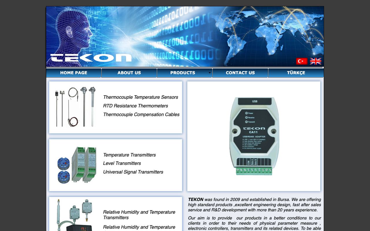TEKON Teknolojik Endüstriyel Kontrol Sistemleri Ltd. Şti.