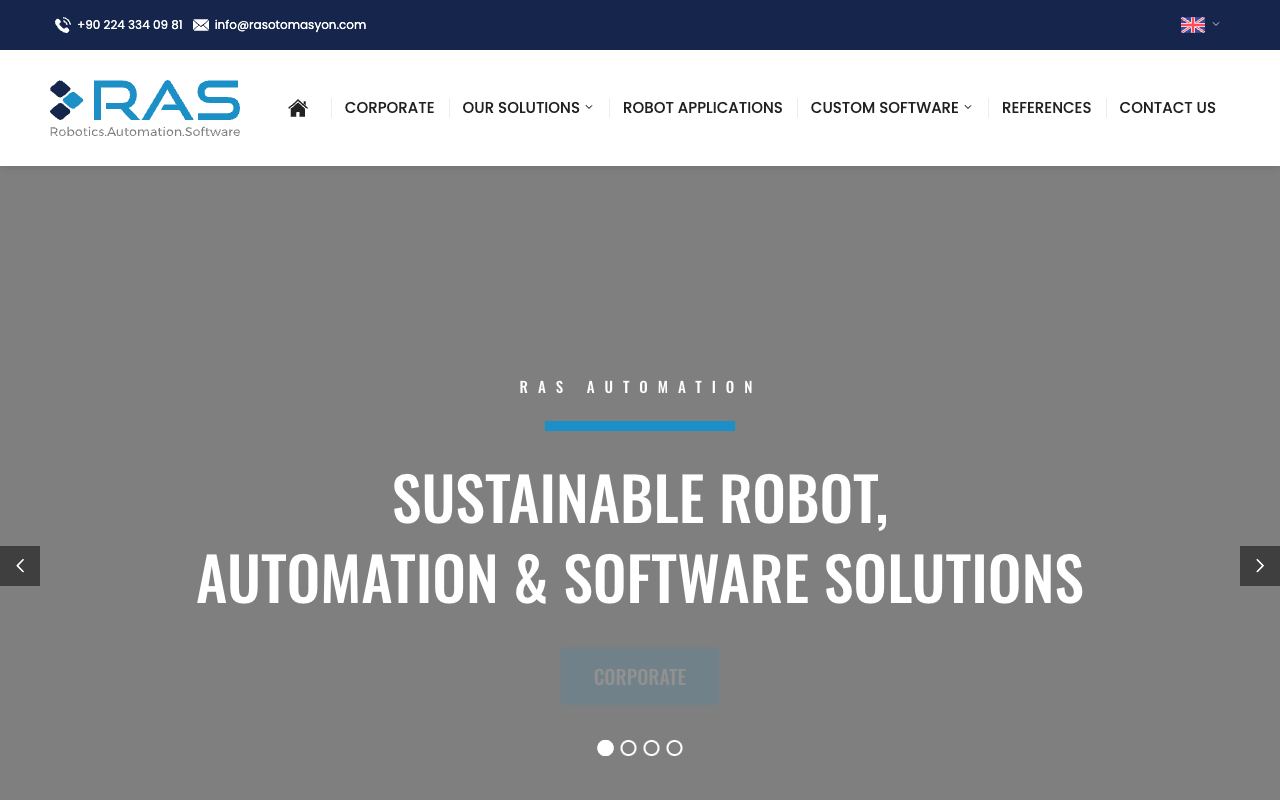RAS Endüstriyel Otomasyon Robotik Mühendislik