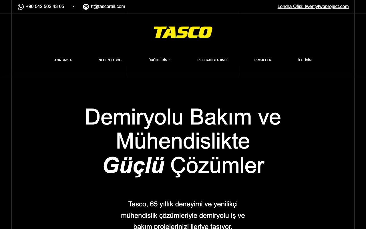 TASCO Mühendislik A.Ş. / Tasco Rail