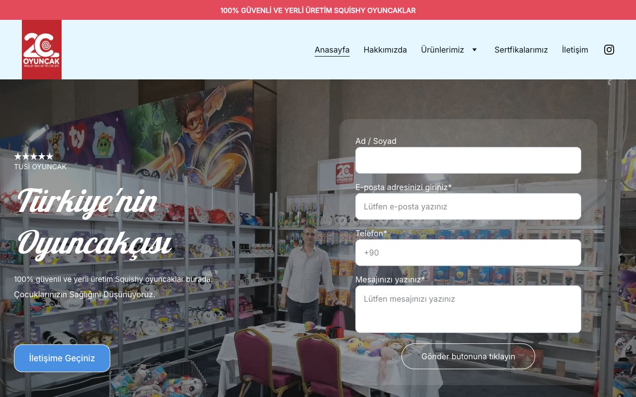 2C Oyuncak İmalat San. ve Tic. Ltd. Şti. / Tusi