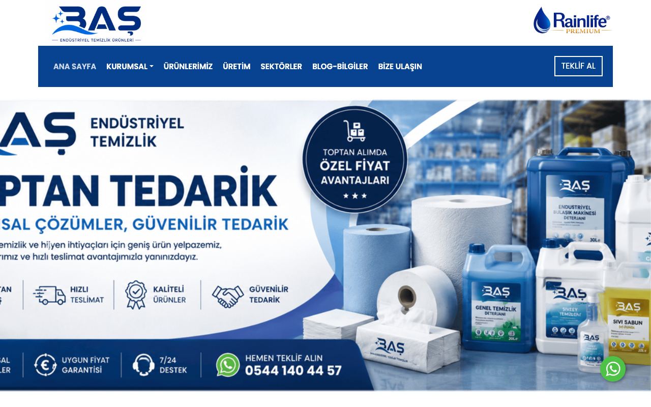 Baş Endüstriyel Temizlik