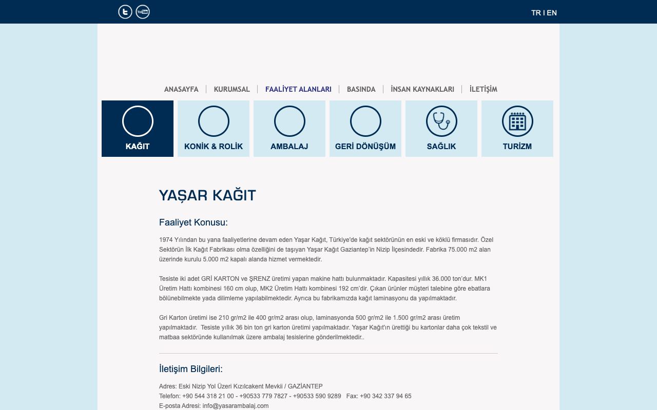 Yaşar Kağıt / Yaşar Group