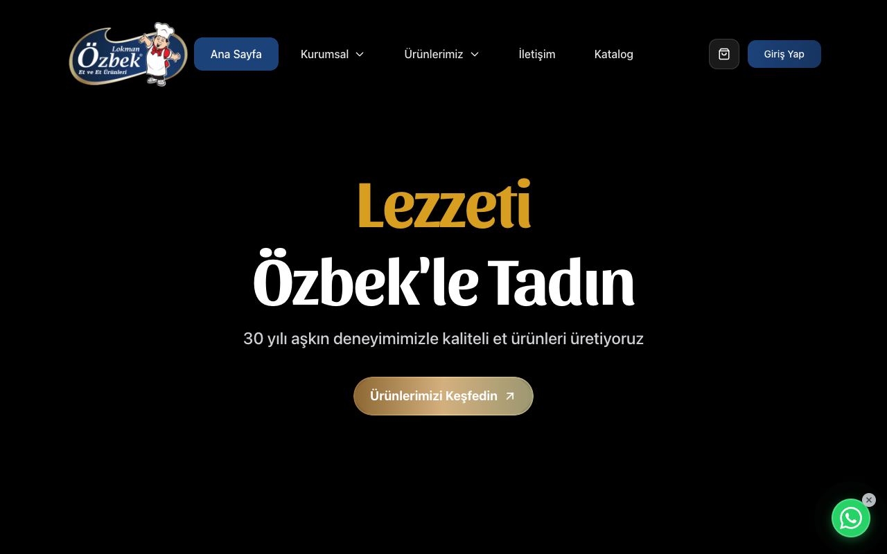 Lokman Özbek Et Ürünleri / Özbek Sucukları