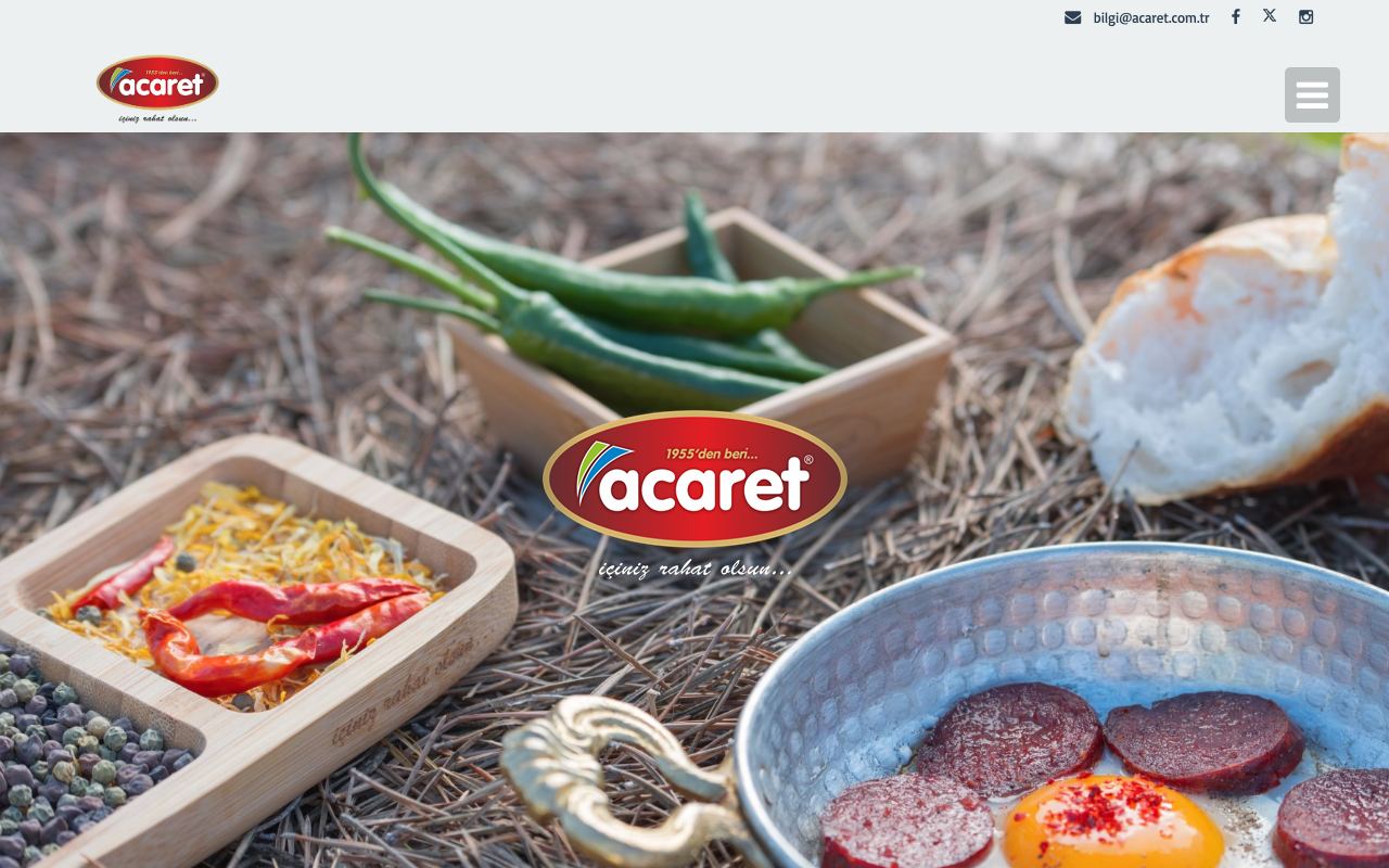 Acar Et Ürünleri Sanayi Ticaret Ltd. Şti. / ACARET