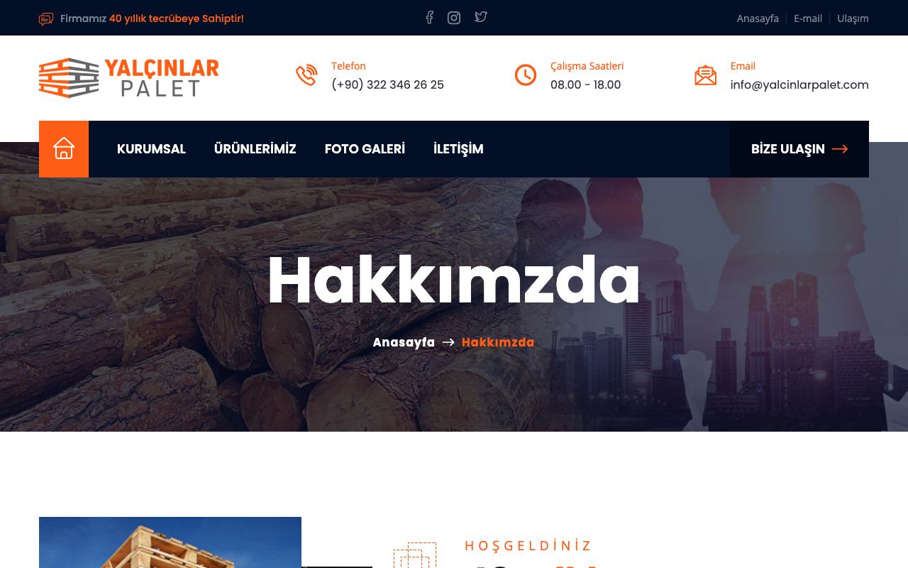 Yalçınlar Palet San. ve Tic. Ltd. Şti.