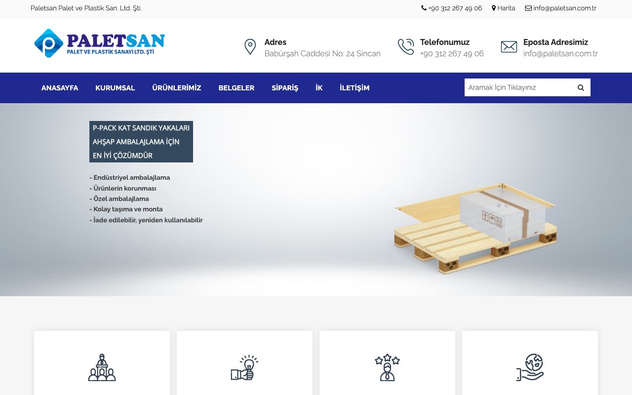 Paletsan Palet ve Plastik San. Ltd. Şti.