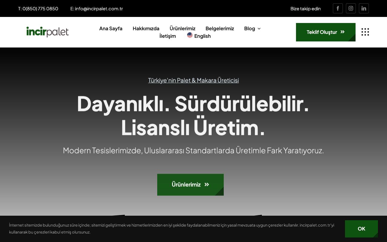 İncir Palet Gıda Sanayi ve Ticaret Ltd. Şti.