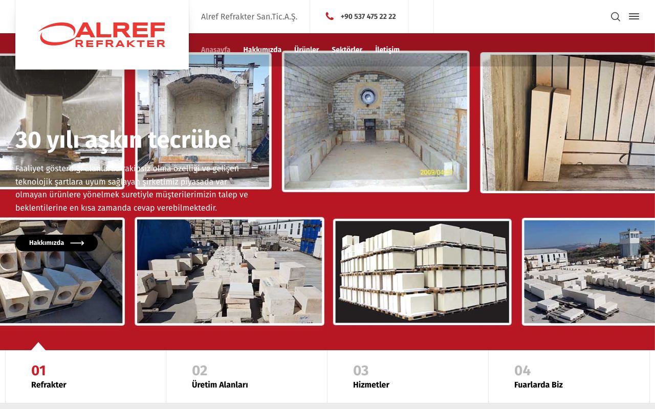 Alref Refrakter San. Tic. A.Ş. / Kent Ateş Tuğla